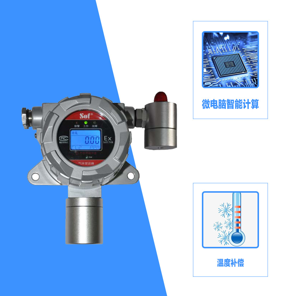 索富通GT-9801TC-C2H4O环氧乙烷气体探测器(图3)